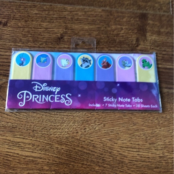 Disney Princess sidekick Sticky Note Tabs - Picture 1 of 4